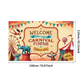thumbnail image 6 of Colorful Design Carnival Banner Amusement Park Circus Decor Graphic Festival Decoration for Event Celebration Outdoor Party Kids Entertainment, 6 of 7