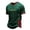 Turquoise, variant on Mexico 2026 Soccer Cup Fan Jersey for Men, V-Neck Short Sleeve Supporter Shirt, Breathable Athletic Top for Match Day & Tailgate, 1 PC Black L