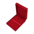 thumbnail image 3 of Xuanheng Boîte de Rangement pour Médailles avec Couvercles Anti-Poussière, Porte-Médailles Portable pour Objets de Collection, Écussons, Course, Rouge, 3 of 8