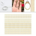 thumbnail image 3 of Hi,Fancy Ring Size Adjuster Loose Rings Guard Spacer Sizer Fitter 12Pcs Gold, 3 of 9