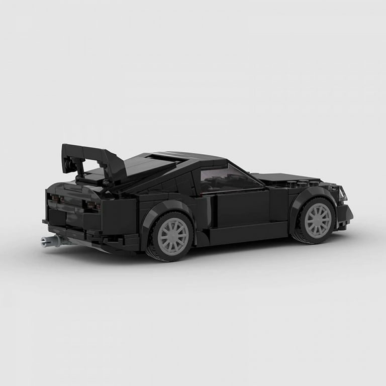 HOT MOC Supra Mk4 City Racing Car Speed Champions Sports Building