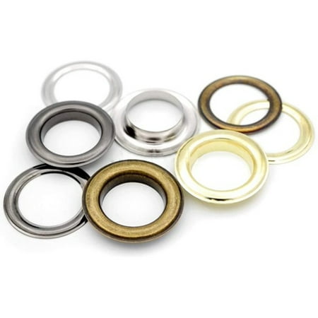 

10Pcs 1 Inch Inside Diameter Grommet Setting Tool Metal Eyelets for Shoe Clothes Leather Crafts DIY Projects