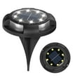 thumbnail image 2 of Xihbxyly Luz Solar para Caminos, Lámpara Exterior con Control Inteligente, Luz Empotrada de Alto Brillo, Batería de Gran Capacidad, Ideal para Patios y Jardines, Construcción Duradera de Acero Inoxid, 2 of 2