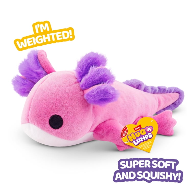 Hug-A-Lumps Ally the Axolotl Weighted Plush Toy photo 8