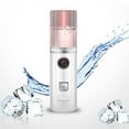 thumbnail image 3 of Wisewang Handheld Face Humidifier 30ml Capacity USB Charging Facial Steamer Spray Water Mist Diffuser Portable Face Humidifier pink 1Set, 3 of 6