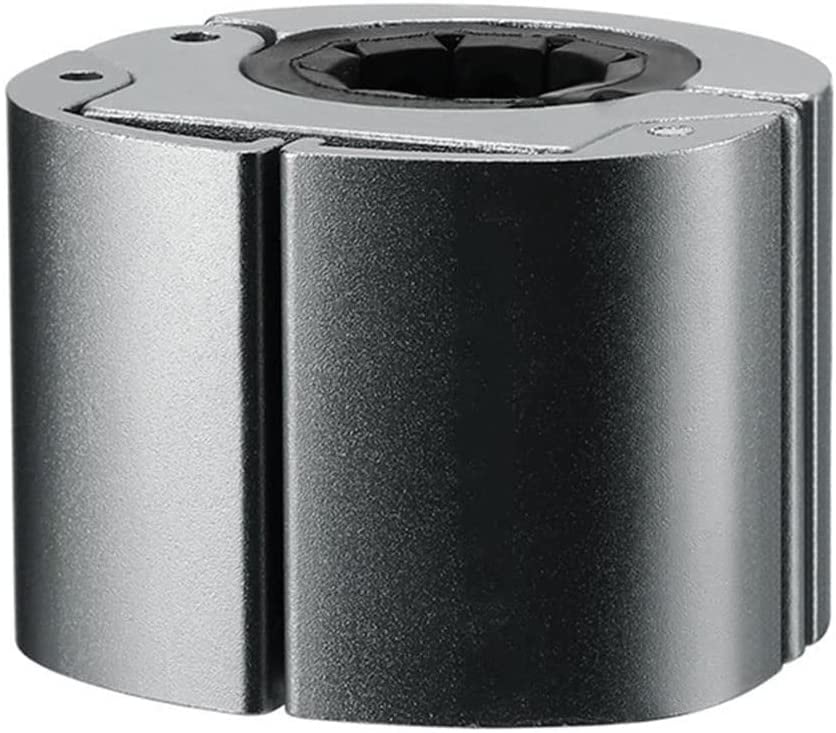 Invisible Bicycle Mobile Phone Holder Aluminum Alloy Ring Shape Bike Navigation Bracket Shrinkable Phone Rack Stand Accessories Gray