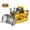 Bulldozer, variant on ADTHLIER Remote Control Excavator (11-Channel), Dump Truck, Bulldozer, Loader (9-Channel), 2.4GHz Remote Control Construction Vehicles, Metal Construction, with Cool Lights and Sound Effects, 4-Pack