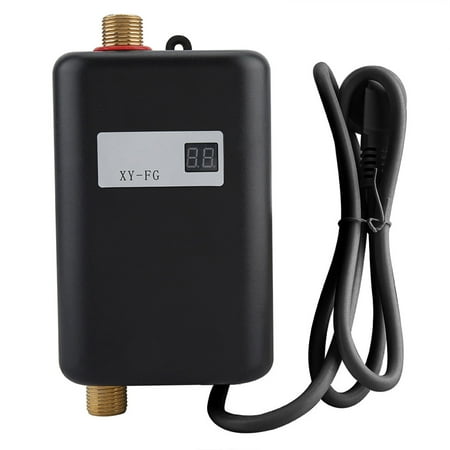 Water Heater 110V 3400W Mini Electric Tankless Instant Hot Water Heater Bathroom Kitchen Washing, Hot Water Heater, Instant Water Heater