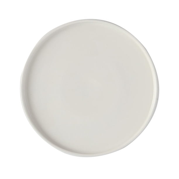 Wosthever Bandejas para servir pasteles, para cupcakes de frutas de estilo Simple para el hogar, soporte de almacenamiento para repostería, soporte Mostrada Blanco bandeja redondeada de 11 pulgadas Wosthever HA069451-06