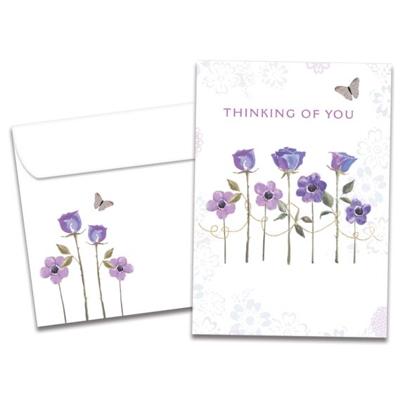 Tree-Free Greetings Sympathy Greeting Card, 100% Recycled Paper, 5 x 7, Condolences (GO69231)