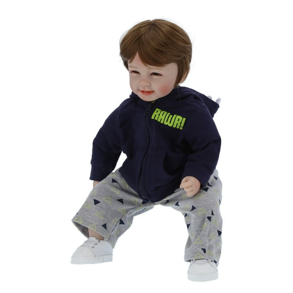 Muñeca BuyWeek renacida 55 cm cuerpo suave Muñeca realista Muñeca bebé