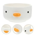 thumbnail image 4 of Shisuyan Household Food Bowl Cartoon Chick Design Bowl Multi-function Ceramic Plate Dessert Bowl, 4 of 8