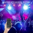thumbnail image 4 of 20W RGBCW Flood Light Outdoor Floodlight IP66 Waterproof Remote Control Phone App Control Music Sync Timer Setting for Wedding Birthday Party Stage Lighting, 4 of 8