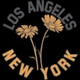 thumbnail image 2 of Junior's Lost Gods Los Angeles New York Daisies Graphic Oversized T-Shirt, 2 of 2