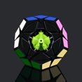 thumbnail image 4 of QiYi Kilominx 2x2 Magic Speed Cube Stickerless Professional Fidget Toys QiYi 2x2 Kilominx Cubo Magico Puzzle Stickerless, 4 of 5