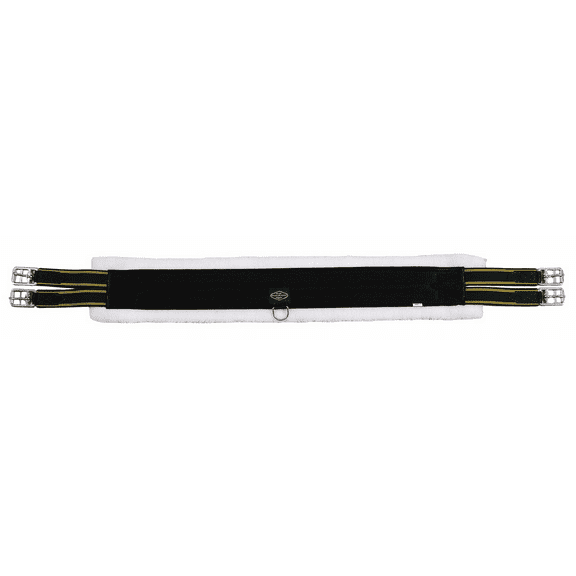 Henri De Rivel Canvas Fleece Girth 56 Black