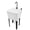 White, variant on ToppiJoy Modern Utility Sink, Freestanding Laundry Utility Room Sinks with Rotatable Faucet Soap Dispenser for Washing Room Basement Black