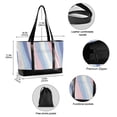 thumbnail image 2 of FORMRS Canvas Laptop Tote Bag for Women with 15.6" Computer Compartments Shoulder Handbag, Abstract Pink, 2 of 7
