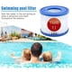thumbnail image 2 of Pack de 4 cartuchos de filtro de piscina Ormromra tipo VI Azul, 2 of 5