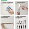 thumbnail image 5 of Stainless Steel Magnetic Knife Bar with Multipurpose Use as Knife Holder, Knife Rack, Knife Strip, Kitchen Utensil Holder, Tool Holder, Screw-Free to Install, 5 of 6