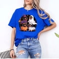 thumbnail image 2 of Weiner Dog Witch Happy Halloweenie Cute Halloween Dachshund T-Shirt, Multicolors, Size S-5XL, 2 of 5