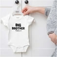 thumbnail image 5 of Big Brother Cute Baby Announcement Bodysuit Jumper Boys Infant Baby Brisco Brands 18M, 5 of 6