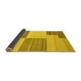 thumbnail image 2 of Ahgly Company Indoor Rectangle Abstract Yellow Contemporary Area Rugs, 6' x 9', 2 of 4