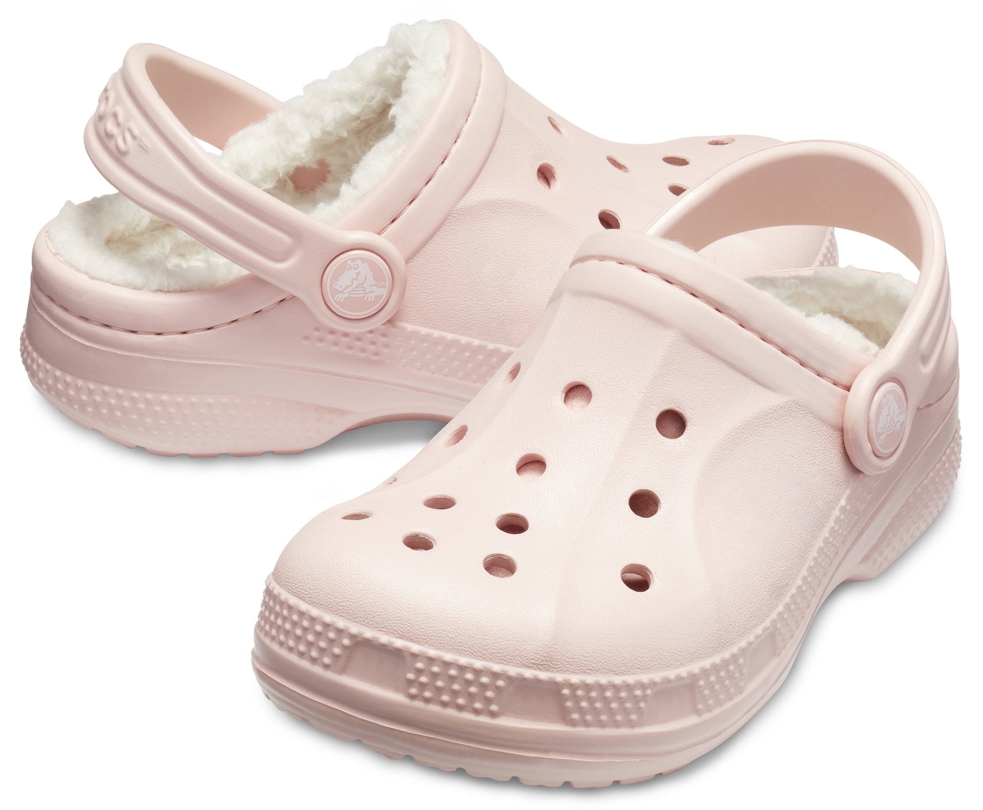 cotton candy oatmeal crocs