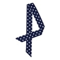 thumbnail image 1 of CINTURÓN DE POLKA DOTS INSPIRE CHIC, BUFANDA LARGA Y NARROW, ACCESORIO PARA MANIJA DE BOLSA, AZUL MARINO TALLA L, 1 of 6