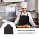thumbnail image 3 of Waterproof Apron with Pocket Adjustable Anti-oil Apron for Chef Hot Pot Restaurant (Black), 3 of 4