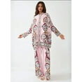 thumbnail image 5 of Printed Shrt & High Waist Wide Leg Two-Piece Set, 5 of 6