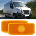 thumbnail image 3 of 1 par de cubierta de luz de lente de lámpara de indicador lateral de coche 1671689 se adapta a FORD TRANSIT MK6/MK7, 3 of 10