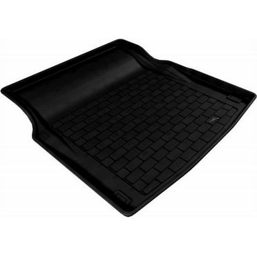 3D MAXpider 2010-2016 Fits Mercedes-Benz E-Class V6 Fit Sedan (W212) Only, With Cargo Net Black Kagu Carbon Fiber Embossed Pattern Cargo Liner M1MB0111309