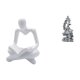thumbnail image 1 of Figura de pensador abstracto, estatua, escultura, arte , decoración, adecuada para sala de estar, dormitorio, oficina, regalo, 1 of 8