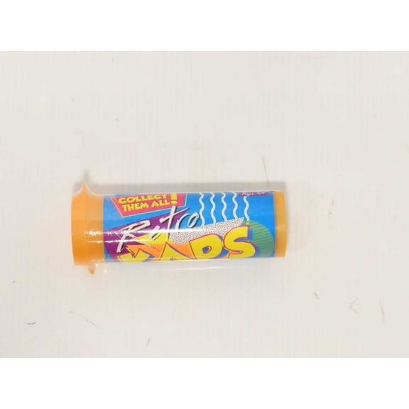 Pog Retro Kaps Multicolored Storage Tube Starter Set Game Includes: 20 Pogs & 2 Exclusive Slammers