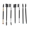 thumbnail image 4 of TAILTOSS 7Pcs Double End Makeup Brush Set Black Essential Cosmetic Tools for Professionals, 4 of 7