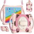 thumbnail image 4 of iPad 10.2 7e 8e Gén., Protection Robuste et Robuste, Étui Mignon Adapté aux Enfants avec Support/courroie d'Épaule pour Apple iPad 10.2, 4 of 5