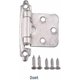thumbnail image 3 of Door Hins, 1 P Hins For Cabinet, Board, Wardrobe Doors, For Kit Cabinet Doors (silver), 3 of 4