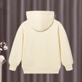 thumbnail image 5 of Kids Sweatshirt Pullover Hoodie Long Sleeve Solid Color Pockets Soft Casual Hooded Tops for Boys Girls, 5 of 6