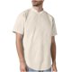 thumbnail image 1 of pstuiky camisetas de hombre, Camisas casuales de manga corta con cuello redondo y textura de color sólido para hombre camisetas de hombre l, 1 of 4