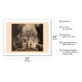 thumbnail image 2 of Christ Crucified between the Two Thieves - The Three Crosses - Vintage Religious Art by Rembrandt Van Rijn c.1653 - Bamboo Fine Art 290gsm Paper Print (Unframed) 24x32in, 2 of 3
