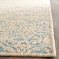 thumbnail image 3 of SAFAVIEH Palm Beach Kostadin Floral Area Rug, Natural/Turquoise, 5' x 8', 3 of 5