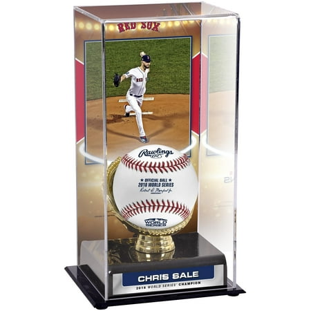 Varsity Series Display Case Chris Sale Boston Red Sox 2018 MLB World Series Champions Sublimated Display Case with Image ()