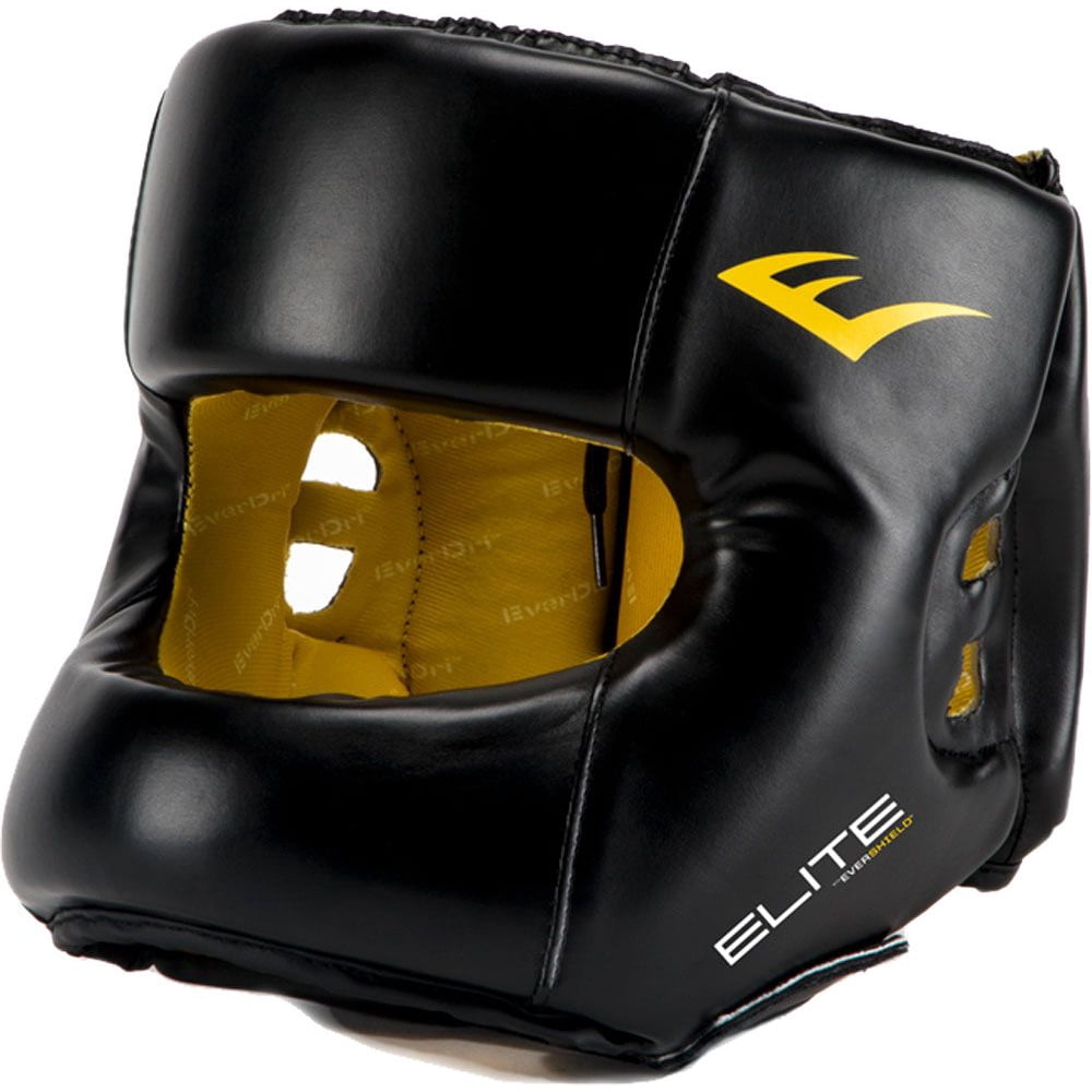 Everlast Elite Headgear Black M/L