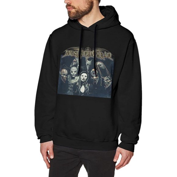 Mushroomhead Men's Hoodie Sweatshirt Long Sleeve Casual Light Pullover Cotton Breathable Sweatshirt