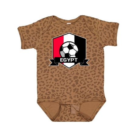 

Inktastic Soccer Egypt Flag Banner Gift Baby Boy or Baby Girl Bodysuit