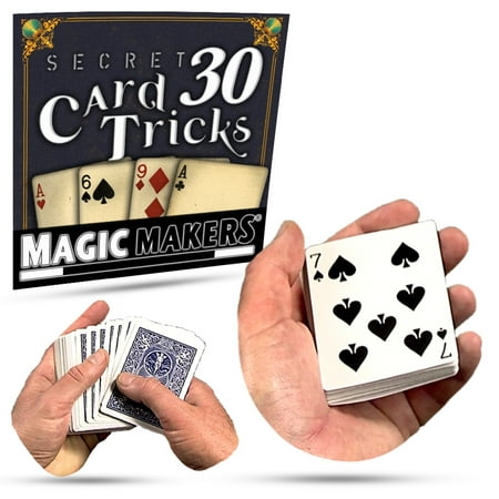 Magic Makers 30 Secret Card Tricks - Instructional Magic