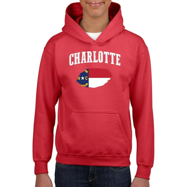 Normal is Boring - Youth Charlotte North Carolina Flag ...