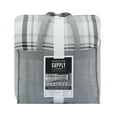 thumbnail image 5 of London Fog Supply 3pc Garment Washed Comforter Set Black Twin/ Twin XL, 5 of 6