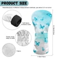 thumbnail image 6 of Yuyamidu Blue Butterfly Golf Club Headcover Waterproof Golf Head Protective Cover PU Leather Driver Fairway Wood Hybrid Head Cover for Women, 6 of 7
